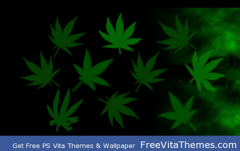 Weed Leafs PS Vita Wallpaper