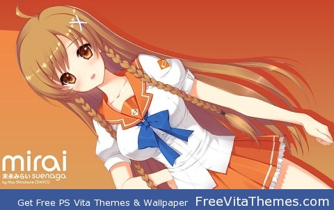 Mirai Suenaga PS Vita Wallpaper