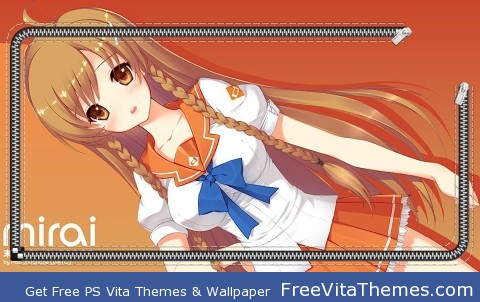 Mirai Suenaga zip PS Vita Wallpaper