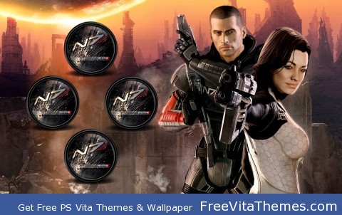 Mass Effect 2 PS Vita Wallpaper