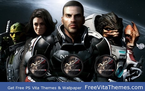 Mass Effect 2 PS Vita Wallpaper