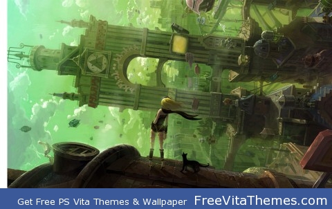 Gravity rush PS Vita Wallpaper