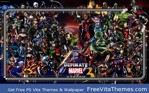 ulitmate marvel vs capcom 3 zip PS Vita Wallpaper