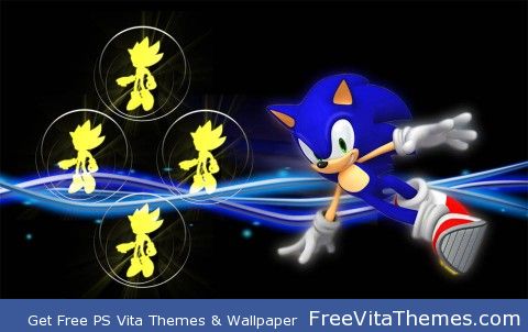 Sonic PS Vita Wallpaper