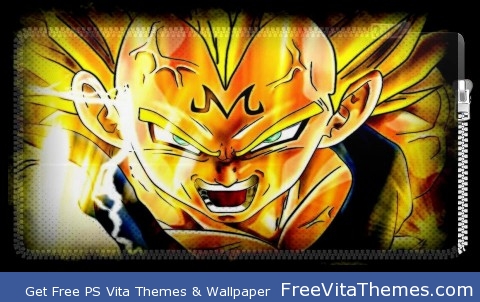 Majin Vegeta PS Vita Wallpaper