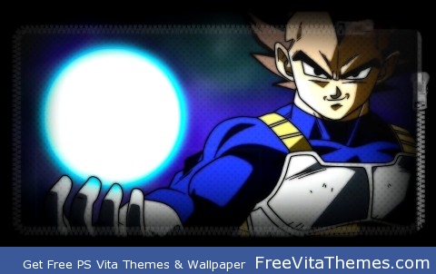 Vegeta Lockscreen PS Vita Wallpaper