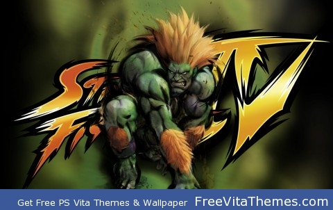 Blanka Street Fighter IV PS Vita Wallpaper