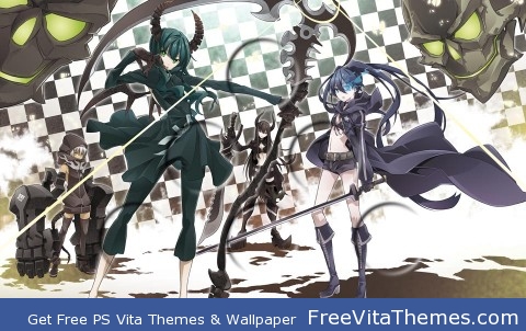 black rock shooter 3 PS Vita Wallpaper