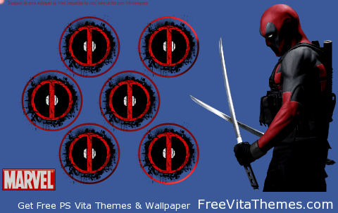 Deadpool ‘Dynamic’ Wallpaper PS Vita Wallpaper