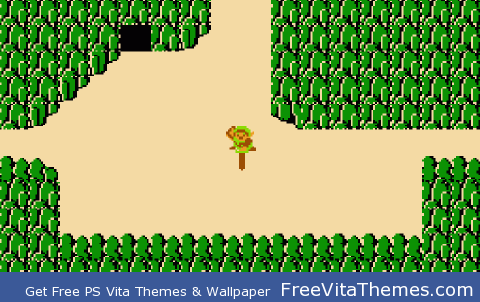 The Legend of Zelda No HUD NES PS Vita Wallpaper