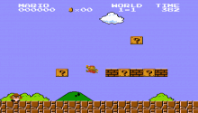 Download Super Mario Bros. NES PS Vita Wallpaper