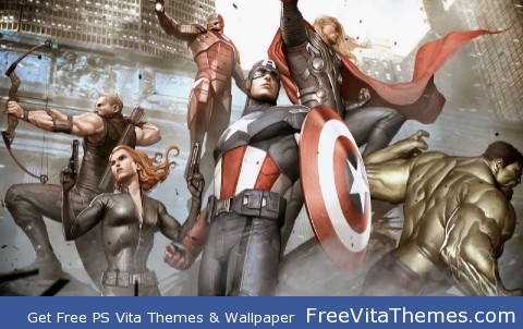 Avengers PS Vita Wallpaper