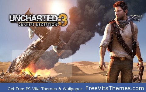 Uncharted 3 PS Vita Wallpaper