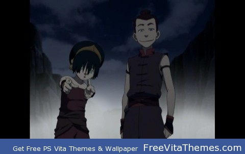 Toph and Socka PS Vita Wallpaper