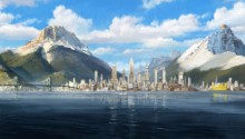 Download Republic CityAvatar Legend Of Korra – Republic City PS Vita Wallpaper