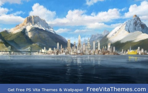 Republic CityAvatar Legend Of Korra – Republic City PS Vita Wallpaper