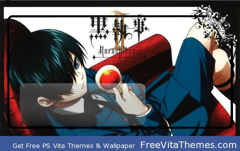 black butler ciel lockscreen PS Vita Wallpaper