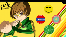 Download Persona 4 – Chie PS Vita Wallpaper