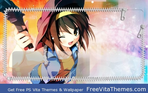 Haruhi PS Vita Wallpaper