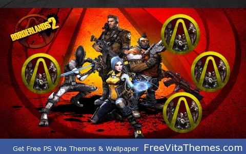 Borderlands 2 PS Vita Wallpaper