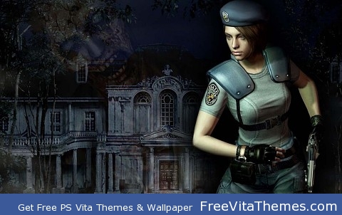 Jill Valentine PS Vita Wallpaper