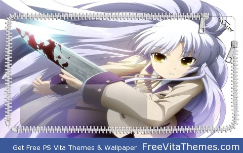 Angel Beats! Kanade 2 PS Vita Wallpaper