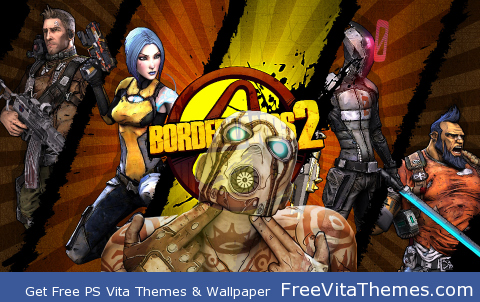 Borderlands 2 PS Vita Wallpaper