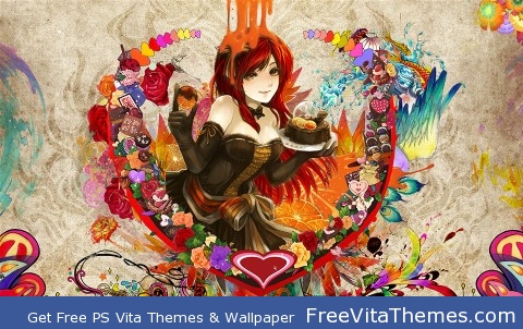 Yummy PS Vita Wallpaper