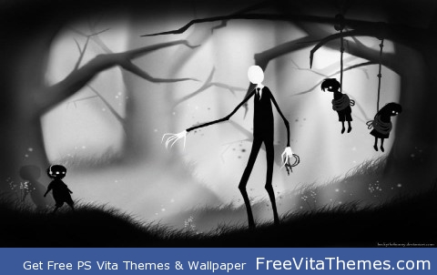 Slender Man PS Vita Wallpaper