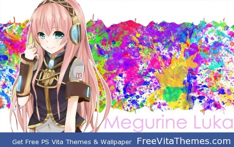 Megurine Luka PS Vita Wallpaper