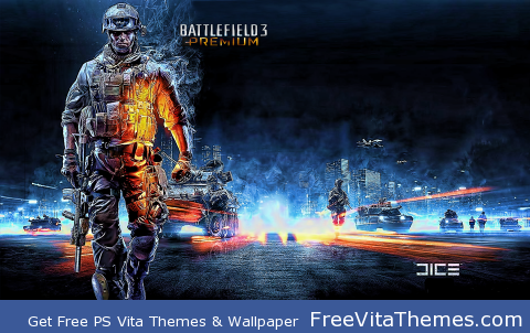 Battlefield 3 PS Vita Wallpaper