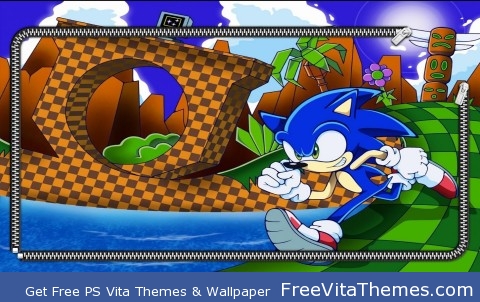 Sonic PS Vita Wallpaper