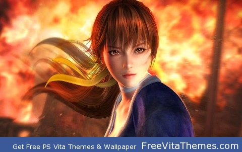 DOA5 Kasumi PS Vita Wallpaper