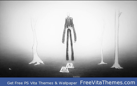 Slender Man PS Vita Wallpaper