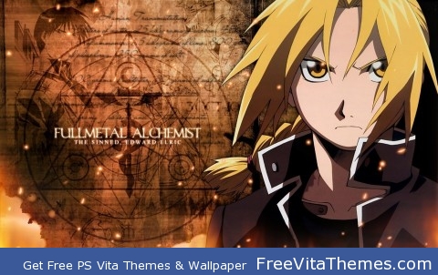 Edward Elric2 PS Vita Wallpaper