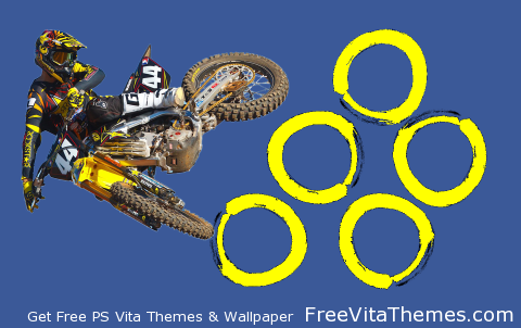 dirt bike whip PS Vita Wallpaper