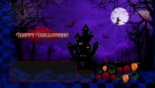 Download Happy Halloween PS Vita Wallpaper