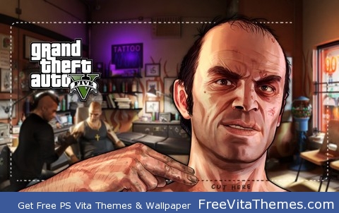 GTA V Trevor Philips PS Vita lockscreen PS Vita Wallpaper